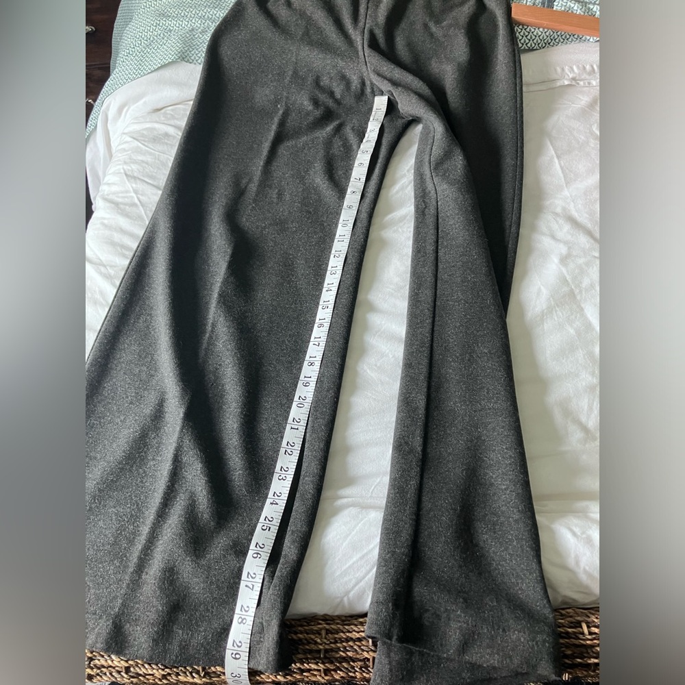 J. JILL Grey Wide Leg Pants Size M - Picture 11 of 14